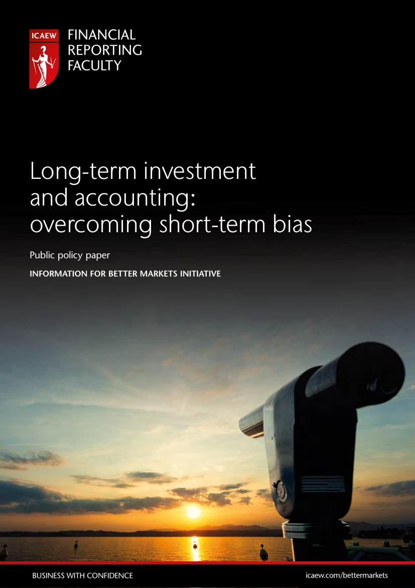 Long-term Investment and Accounting, Overcoming Short-term Bias