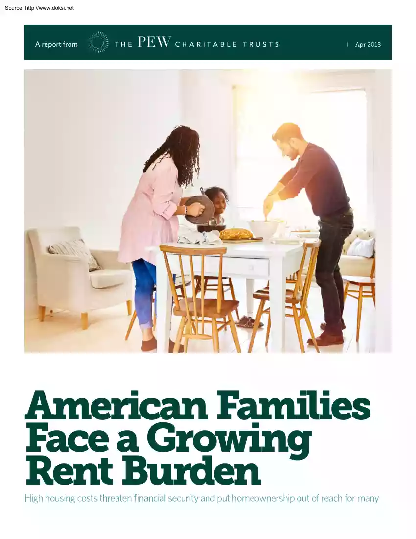 American Families Face a Growing Rent Burden
