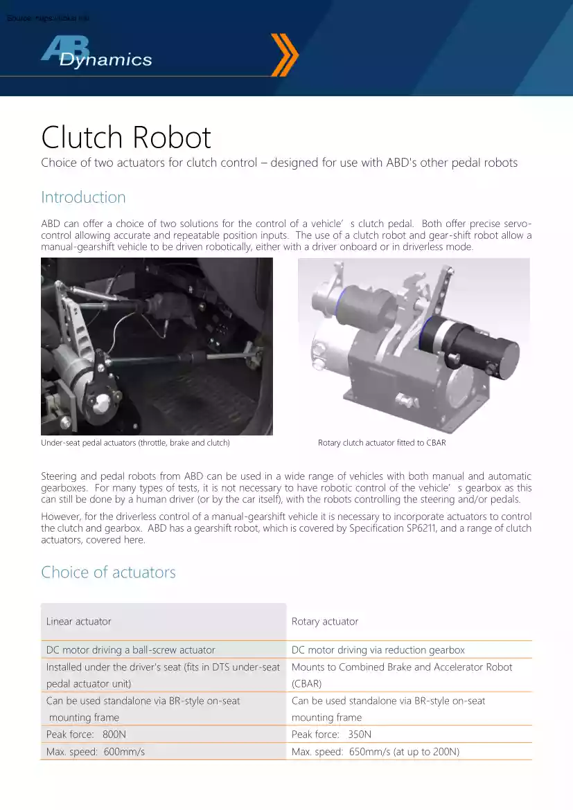 Clutch Robot
