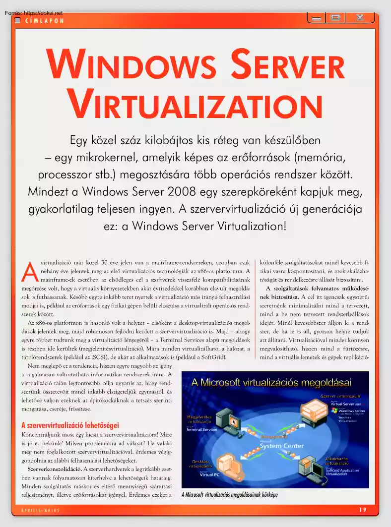 Budai Péter - Windows Server virtualization