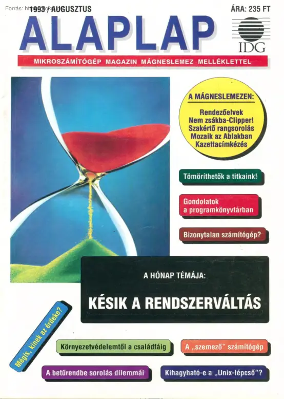 Új alaplap magazin, 1993-08