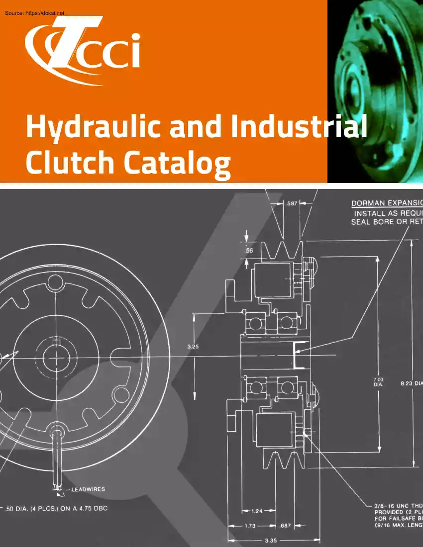 Hydraulic and Industrial Clutch Catalog