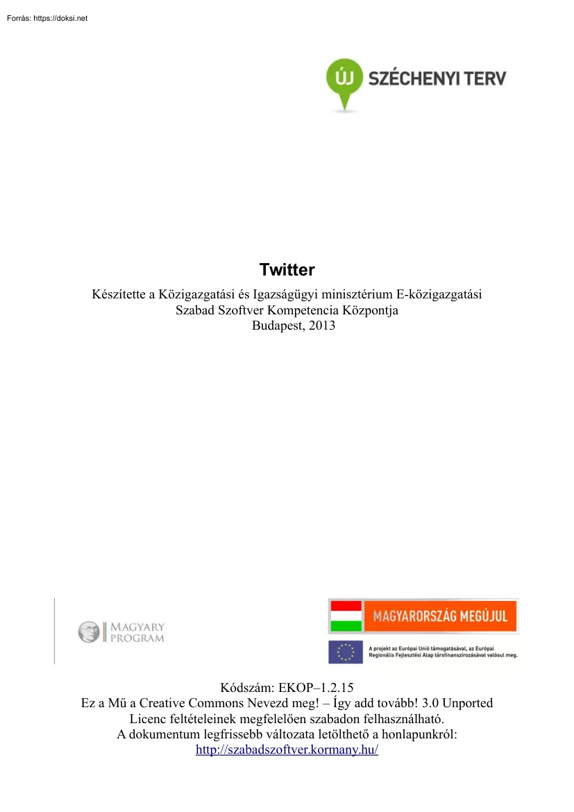Twitter és a nyílt forráskód