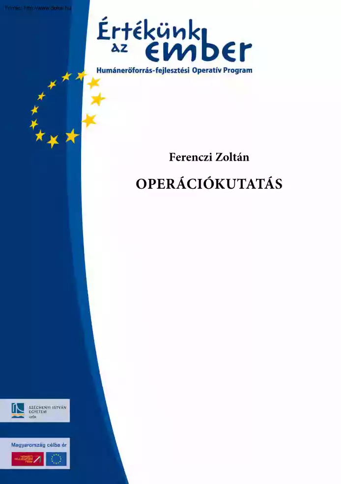 Ferenczi Zoltán - Operációkutatás