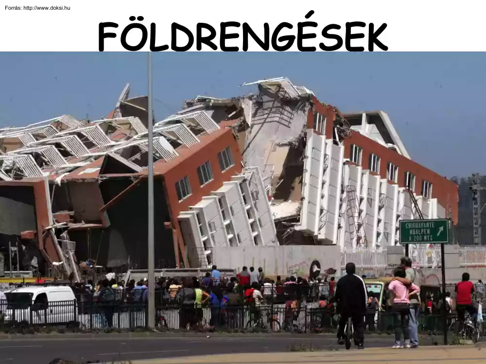 Földrengések