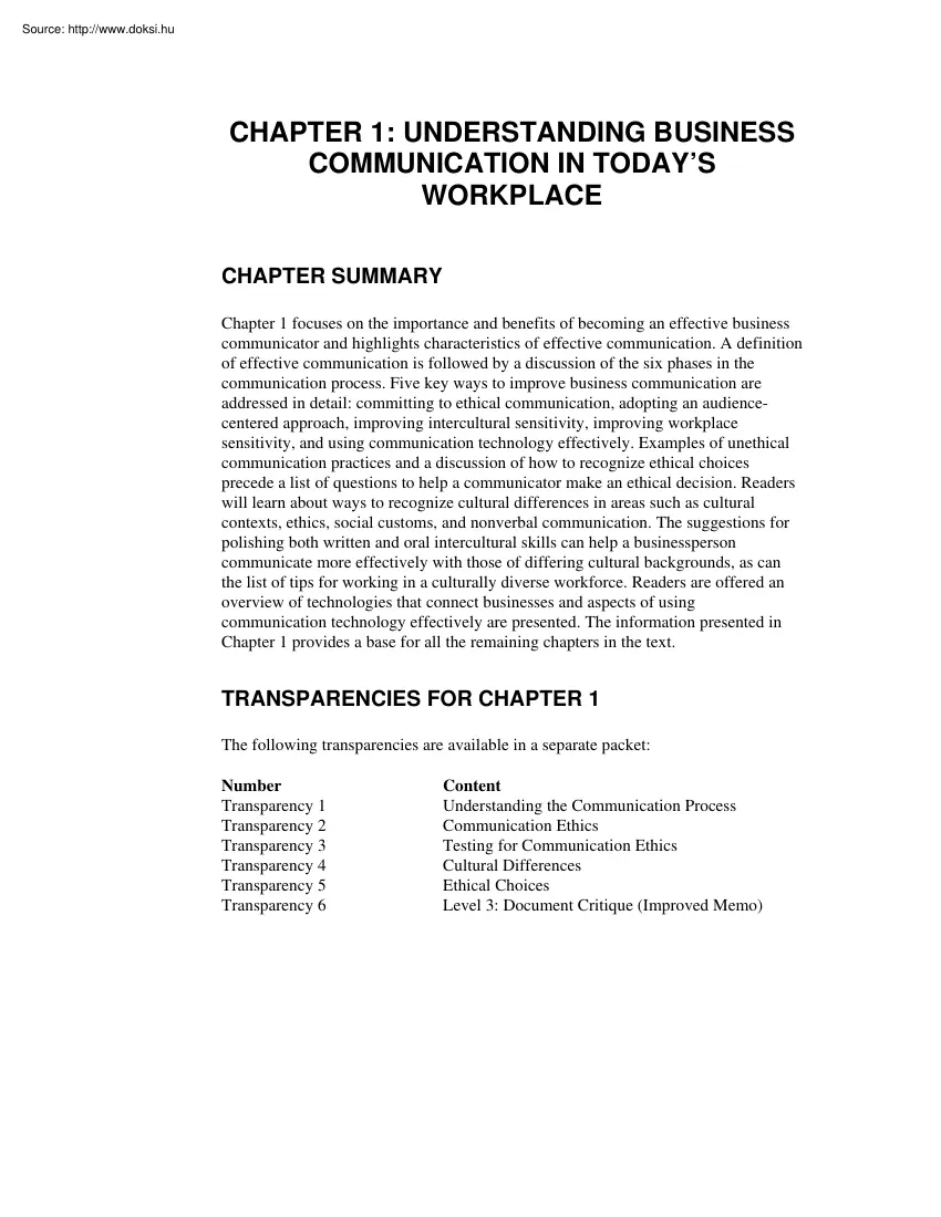 Understanding business communication in todays workplace