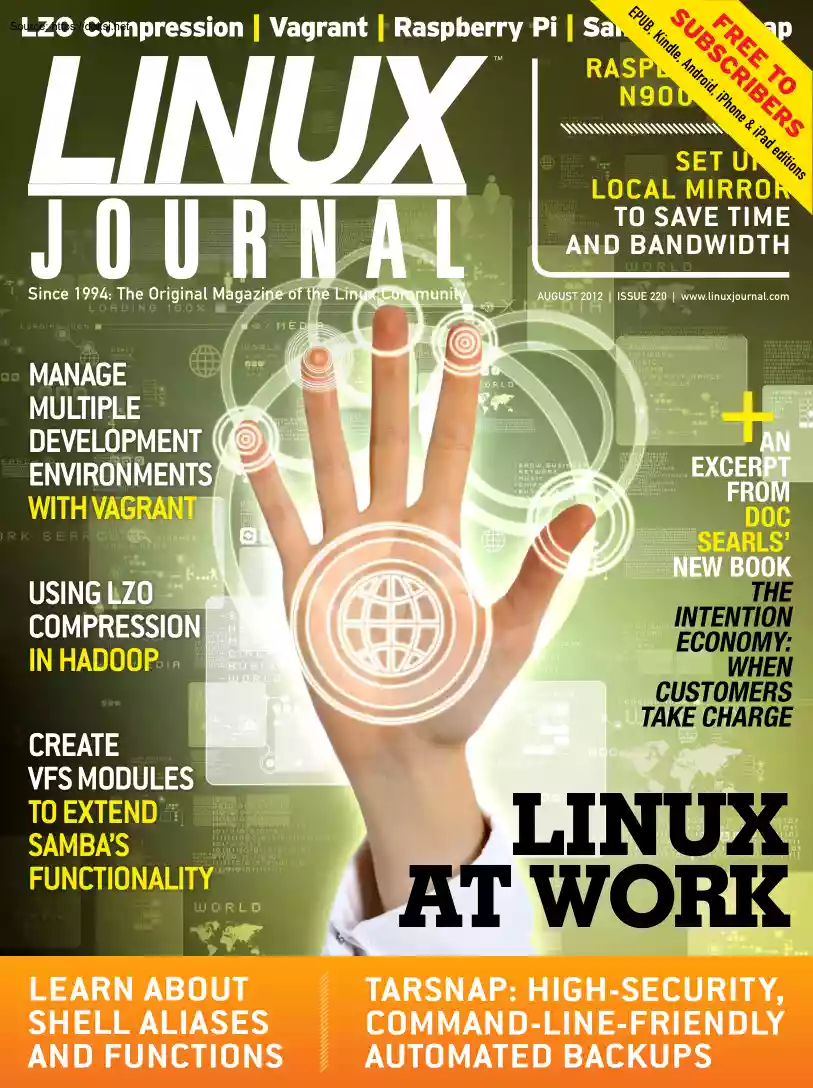 Linux Journal, 2012-08
