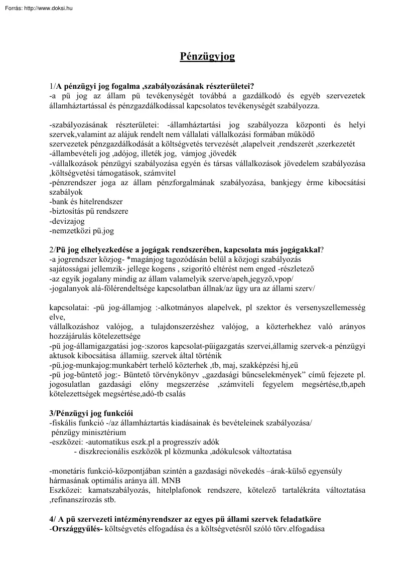 Pénzügyjog