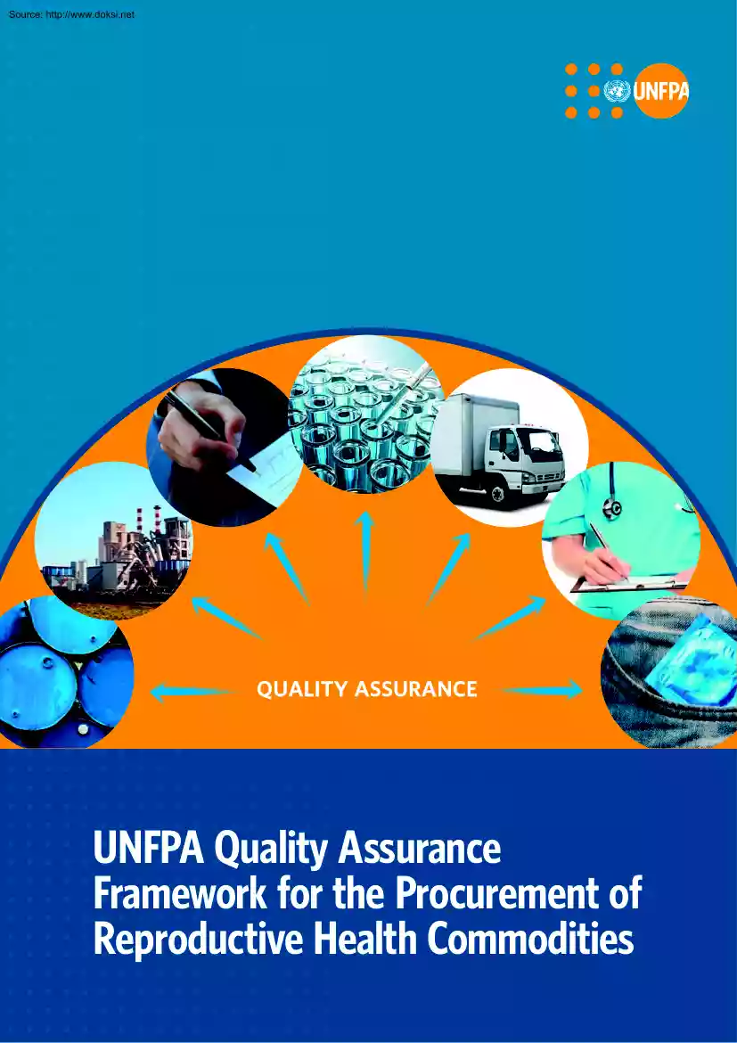 UNFPA Quality Assurance Framework for the Procurement of Reproductive Health Commodities