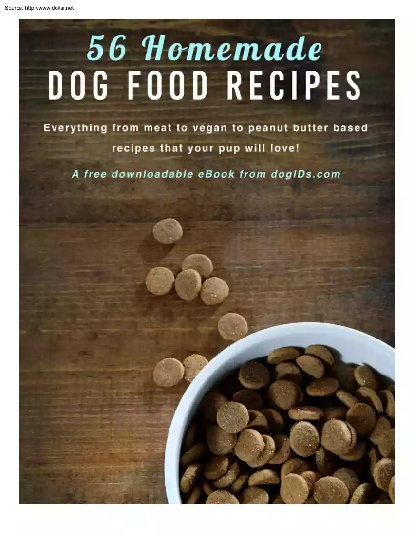 56 Homemade Dog Food Recipes