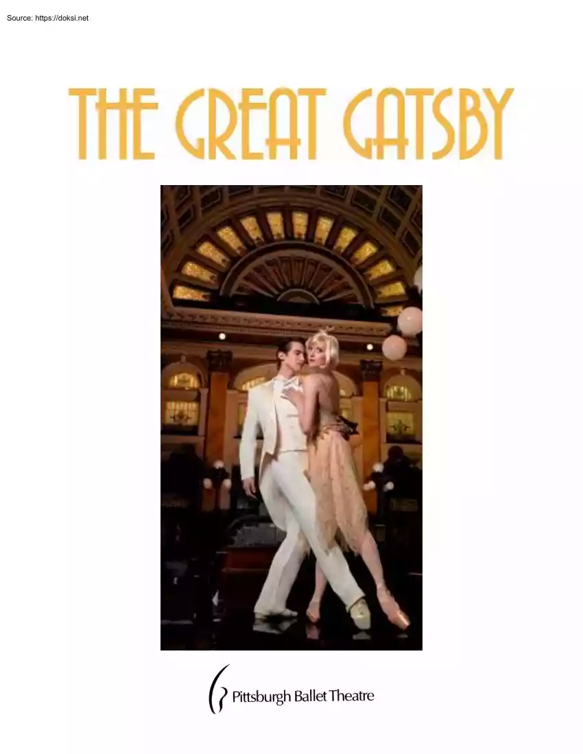 The Great Gatsby, Teachers Handbook