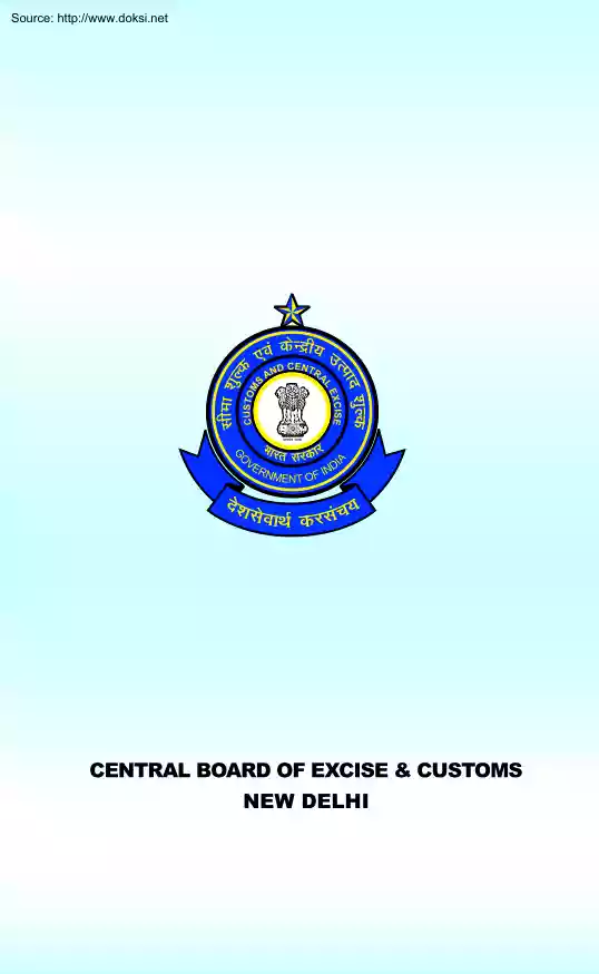 Central board of Excise and Customs, New Delhi, Frequently asked question on GST