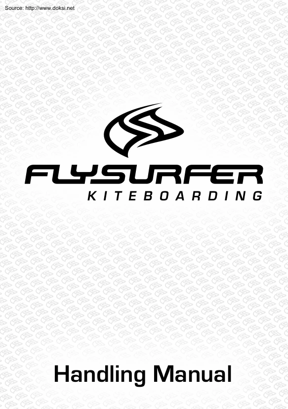 Flysurfer Kiteboarding, Handling Manual