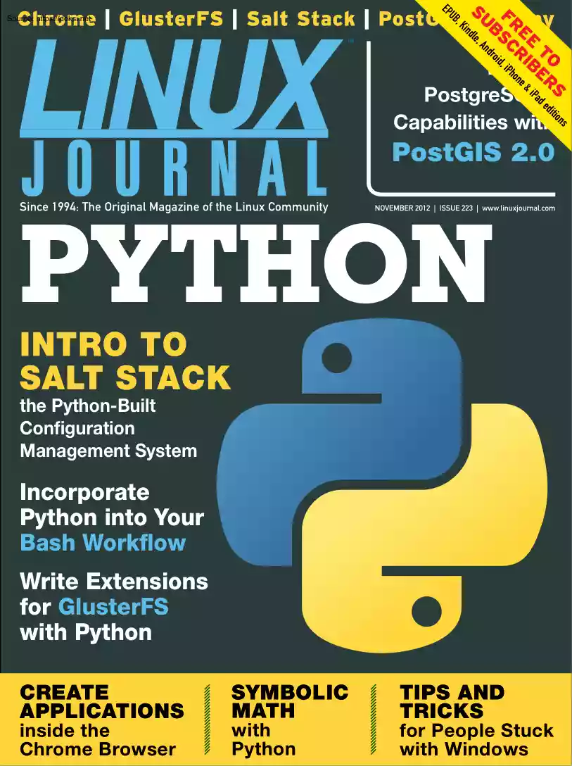 Linux Journal, 2012-11