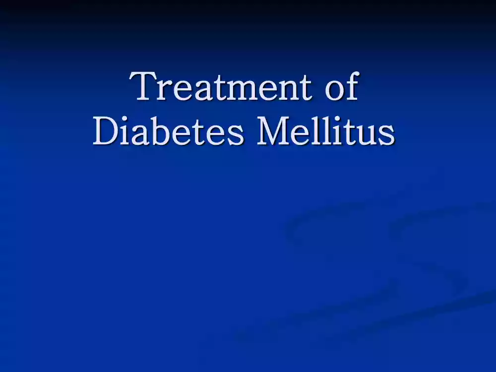 Treatment of diabetes mellitus