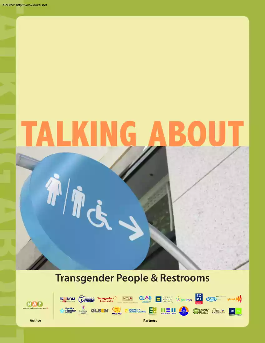 Talking about Transgender People and Restrooms