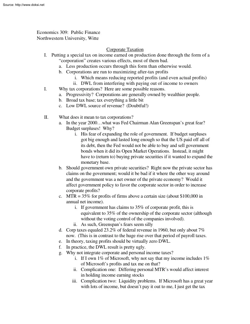 Public Finance