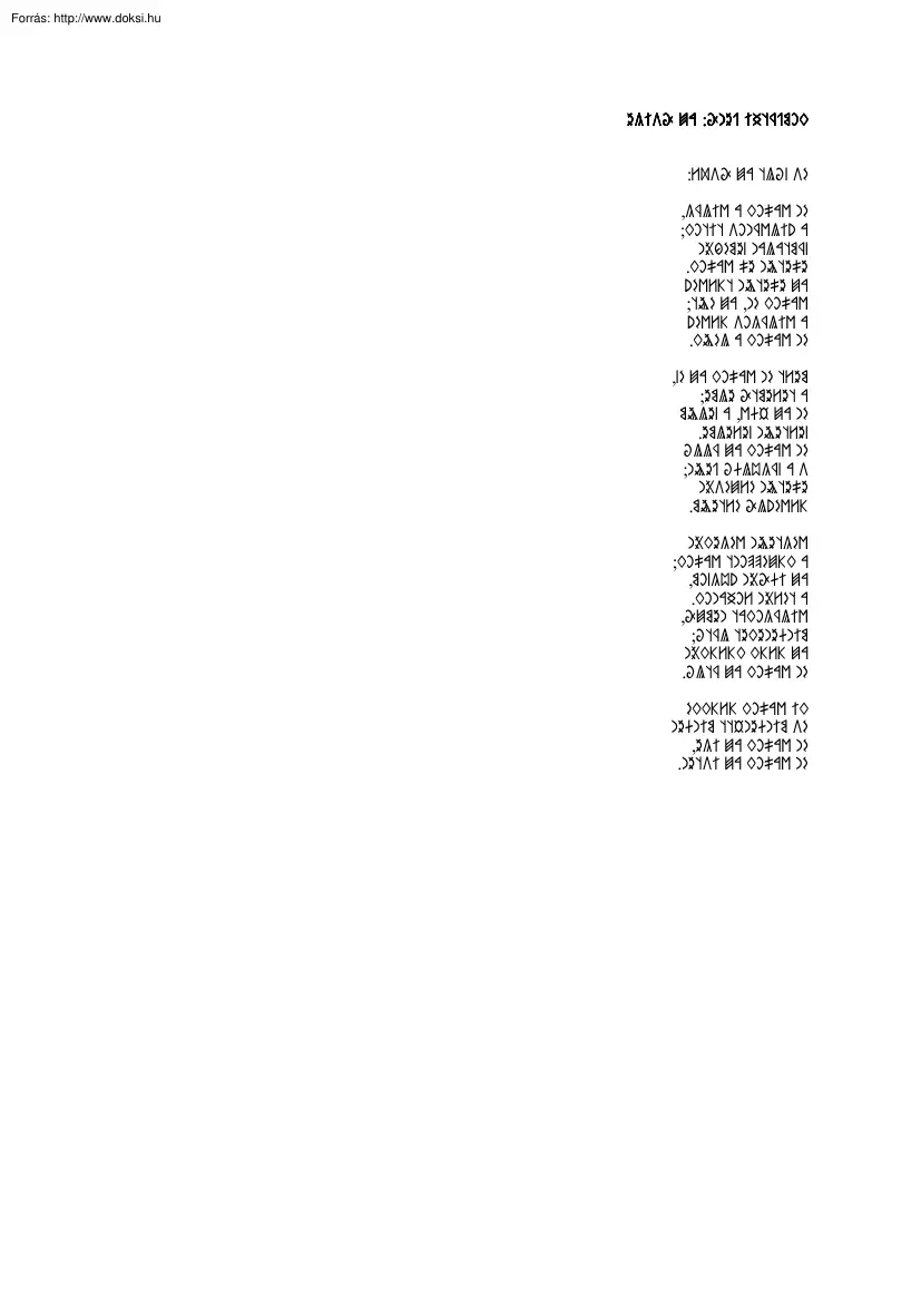 Komjáthy Jenő - Az ősige, rovásírással