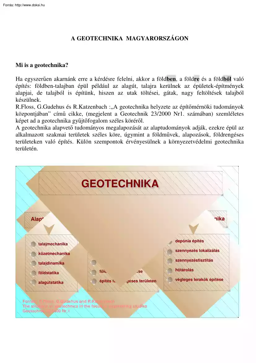 A geotechnika Magyarországon