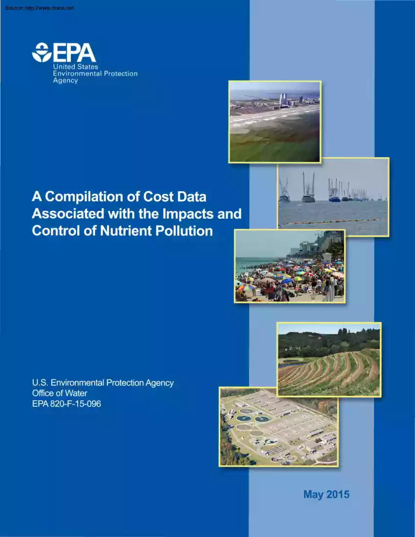 A Compilation of Cost Data Associated with the Impacts and Control of Nutrient Pollution