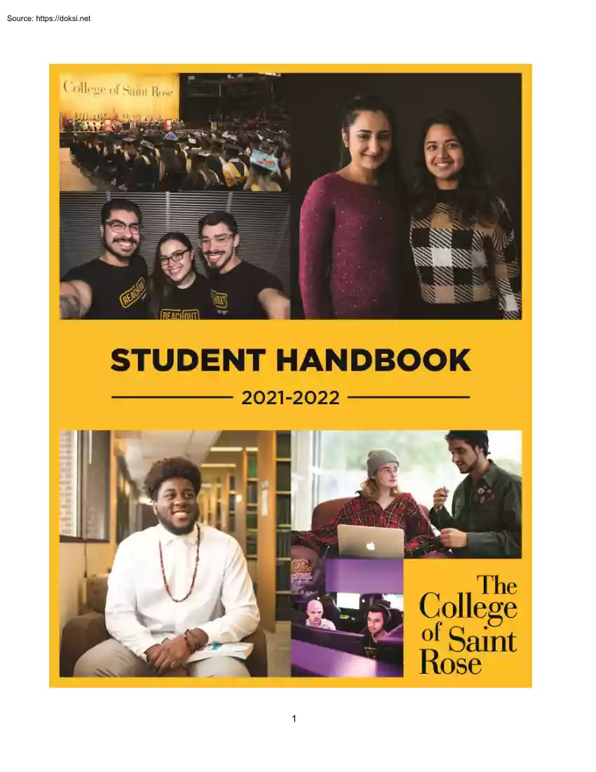 The College of Saint Rose, Student Handbook