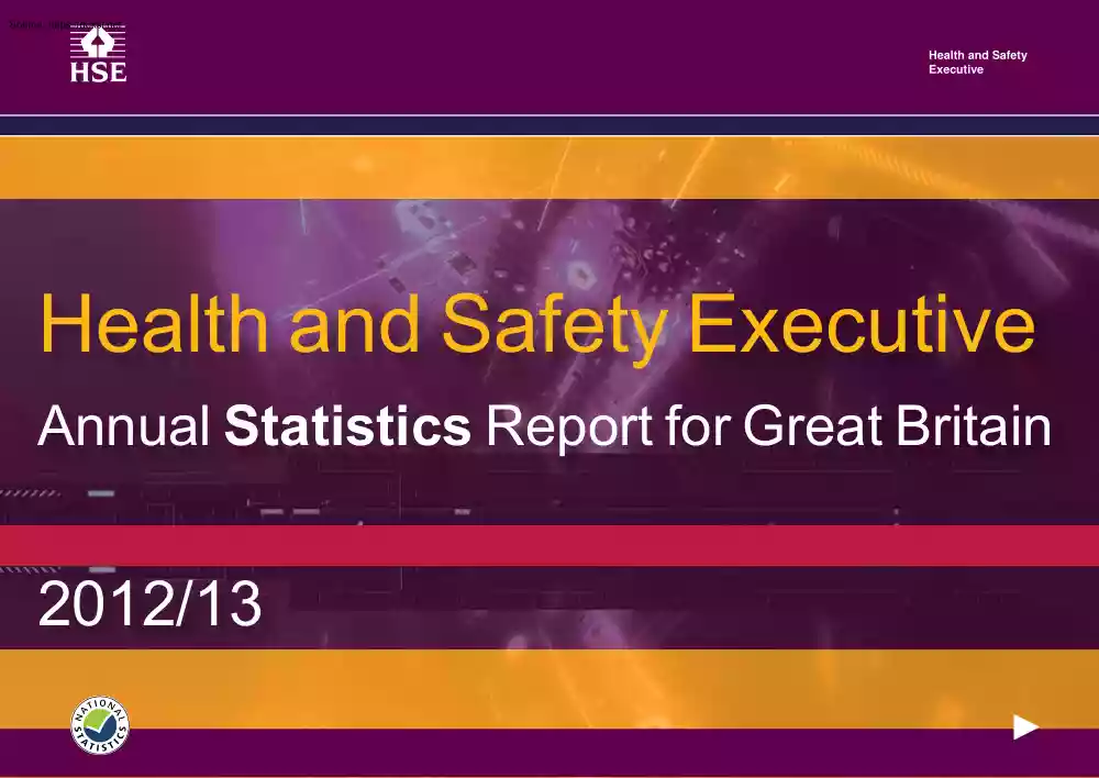 Health and Safety Executive, Annual Statistics Report for Great Britain