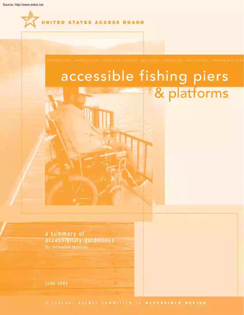Accessible Fishing Piers and Platforms