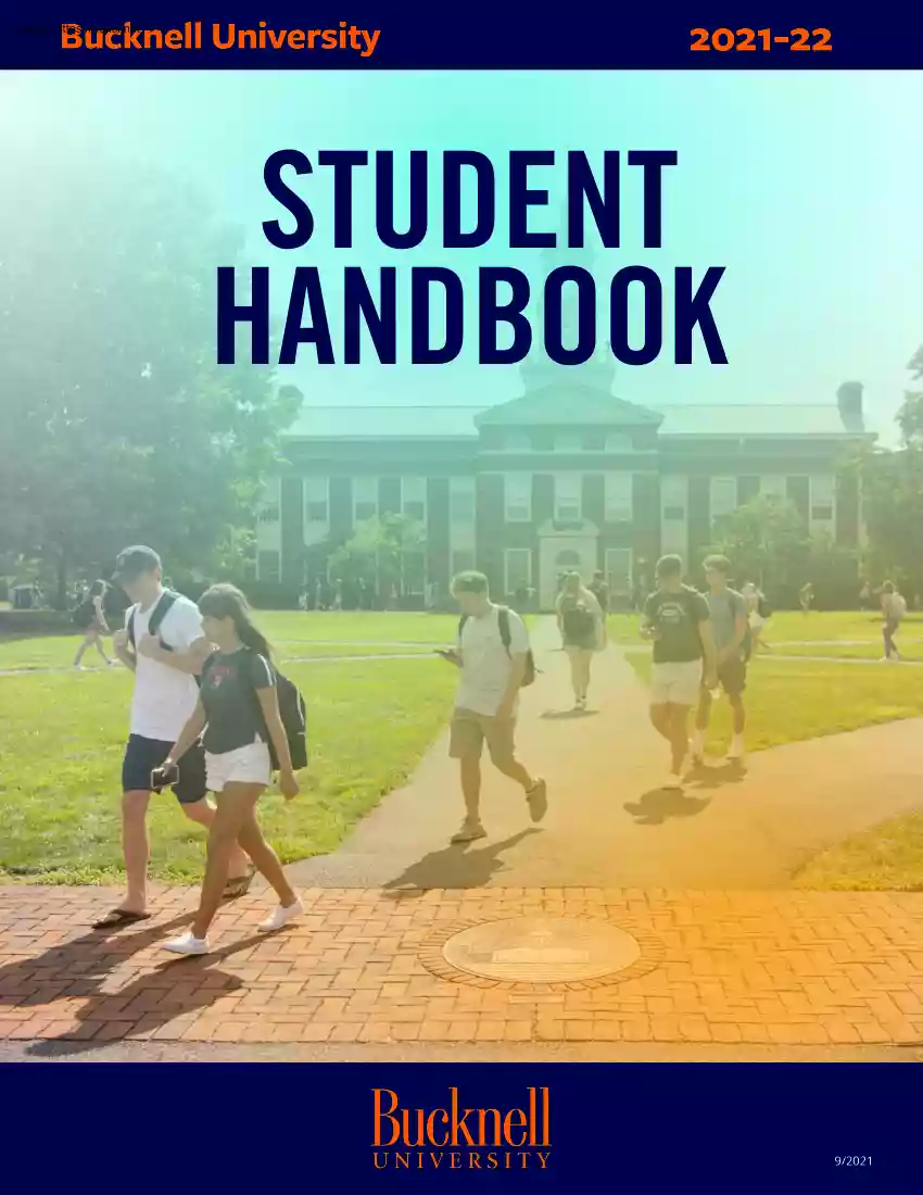 Bucknell University, Student Handbook