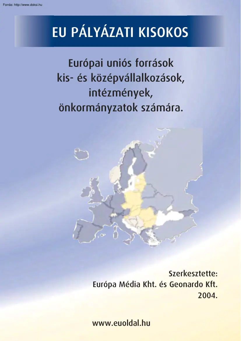 Eu pályázati kisokos