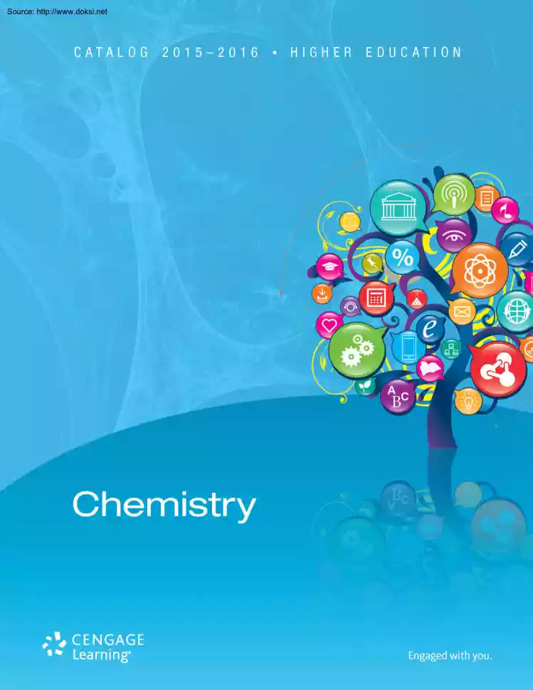 Cengage Chemistry Catalog, Higher Education