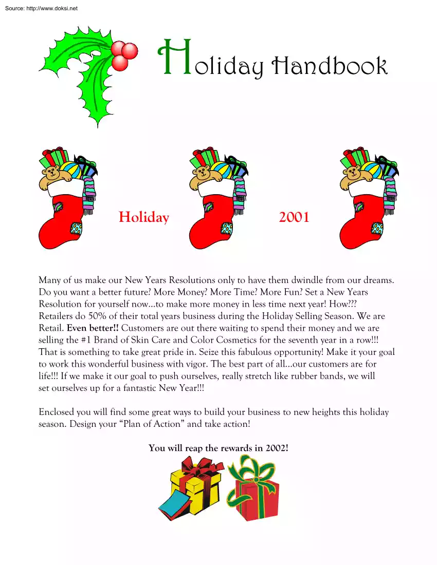 Holiday Handbook