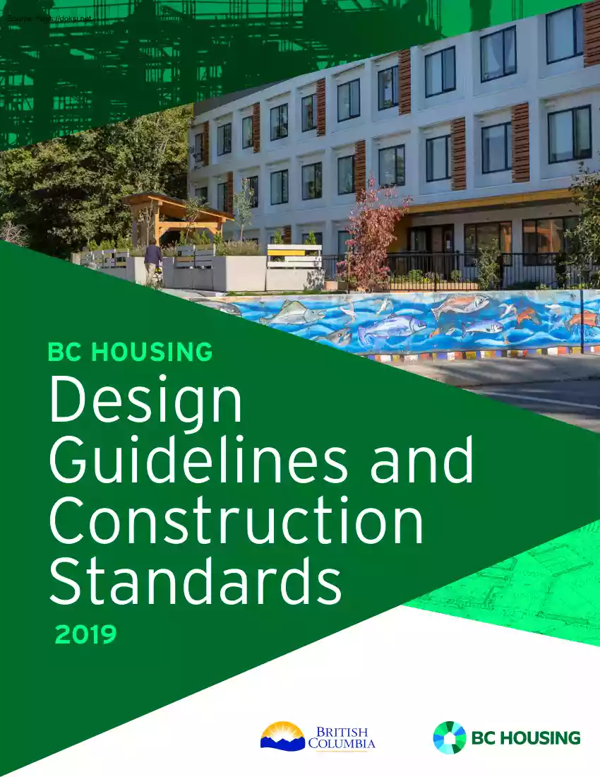 BC Housing, Design Guidelines and Contruction Standards