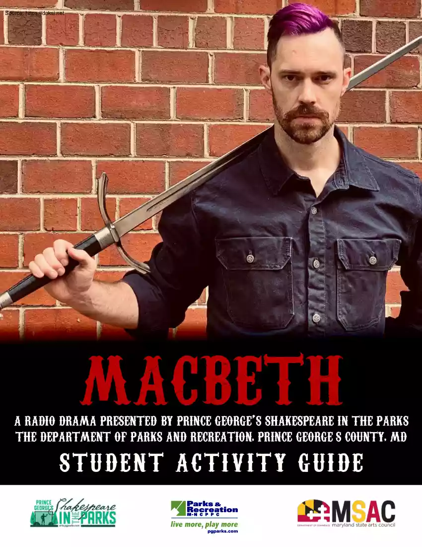 Macbeth, Student Activity Guide