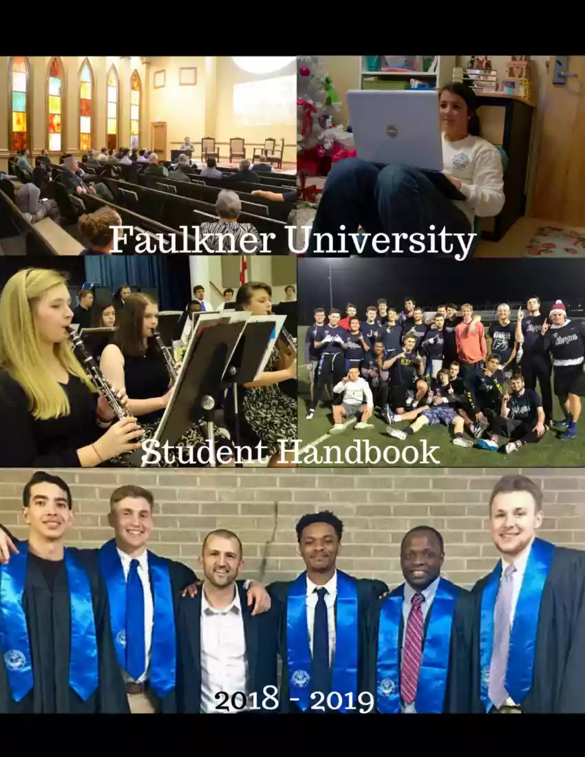 Faulkner University, Student Handbook