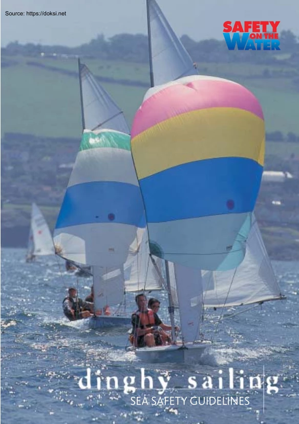 Dinghy sailing, sea safety guidelines