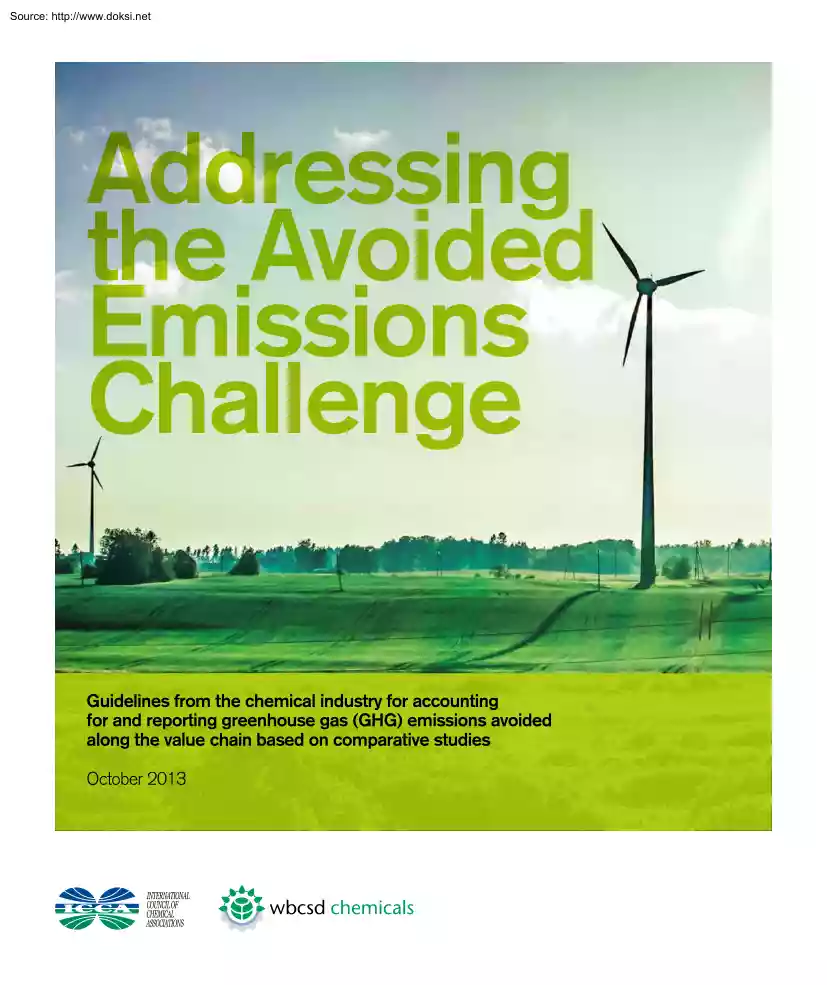 Addressing the Avoided Emissions Challenge