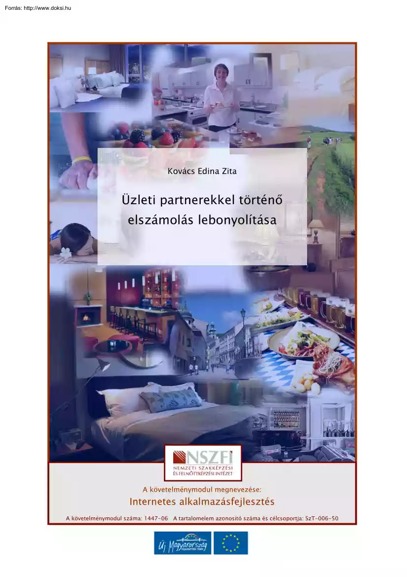 Kovács Edina Zita - Üzleti partnerekkel történő elszámolás lebonyolítása