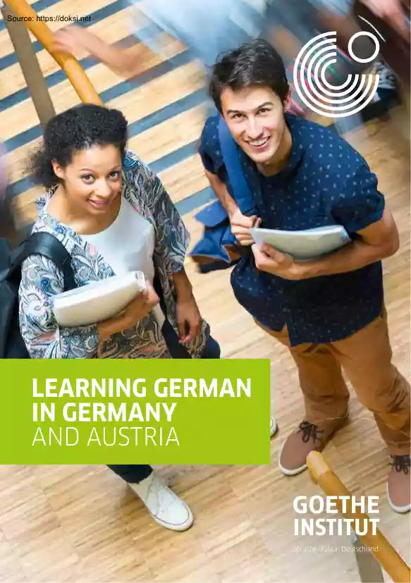 Learning German in Germany and Austria