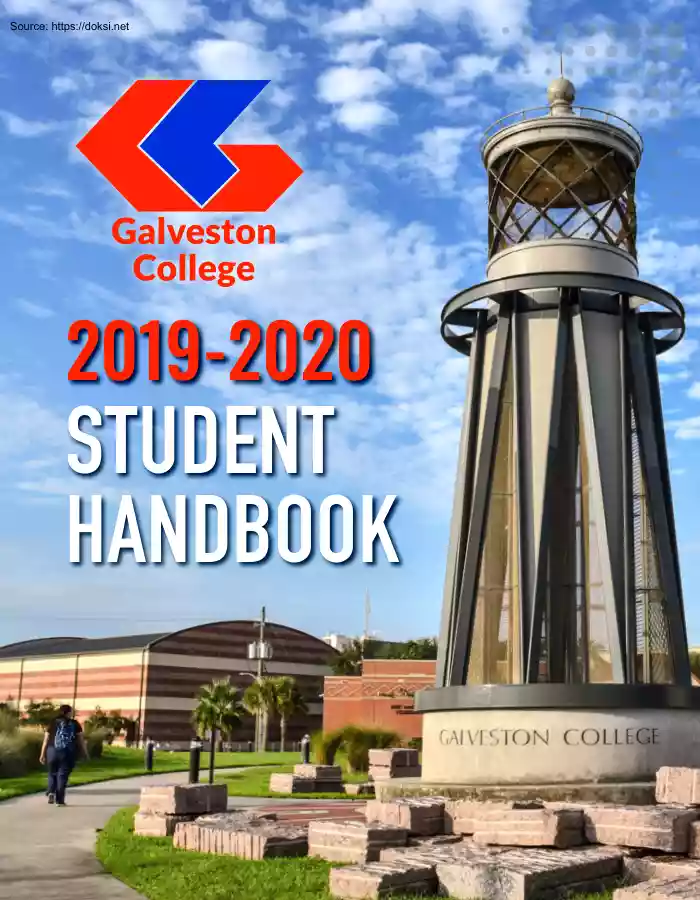 Calveston College, Student Handbook