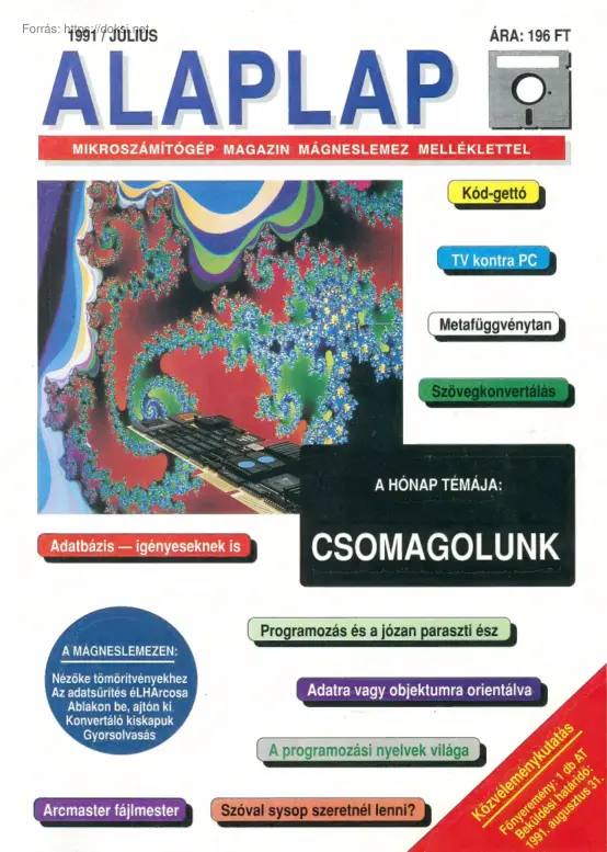 Új alaplap magazin, 1991-07