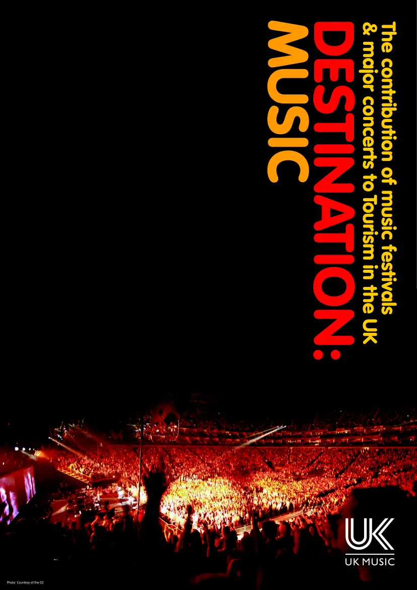 The Contribution of Music Festivals and Major Concerts to Tourism in the UK