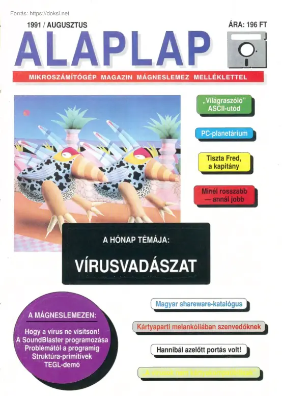 Új alaplap magazin, 1991-08