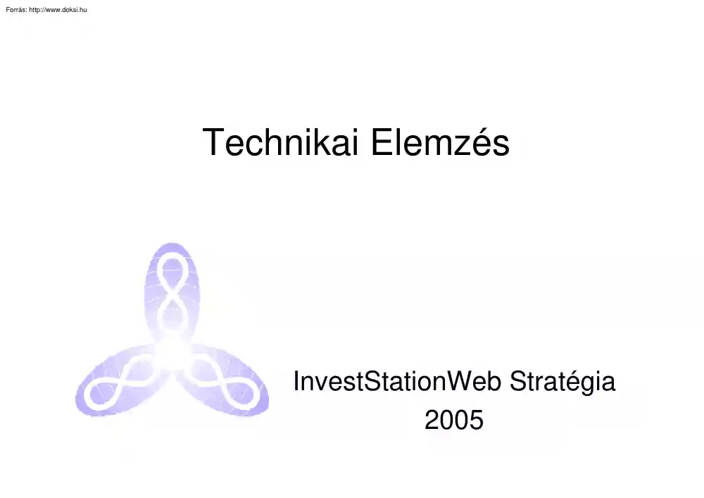 InvestStationWeb stratégia, technikai elemzés