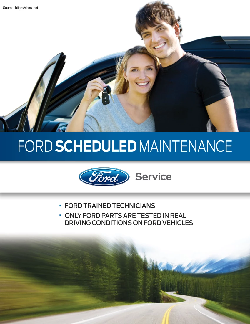 Ford Scheduled Maintenance