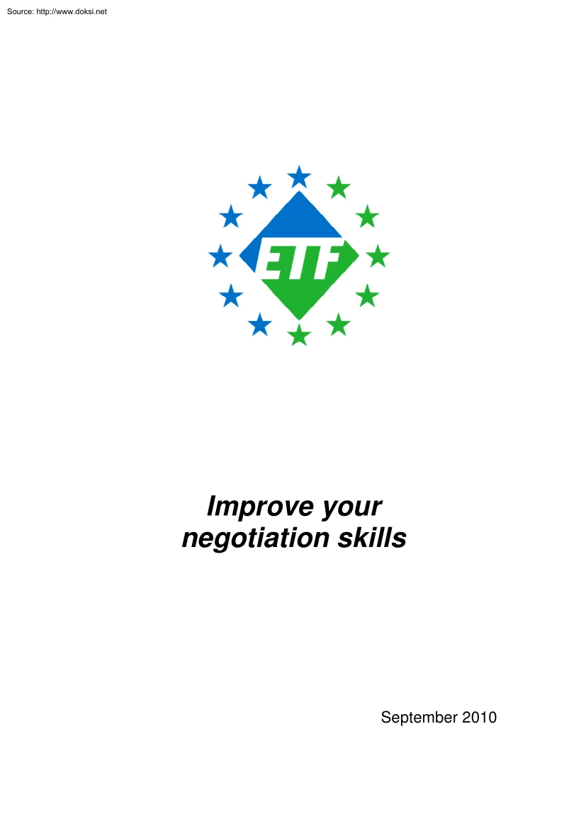 Improve your Negotiation Skills