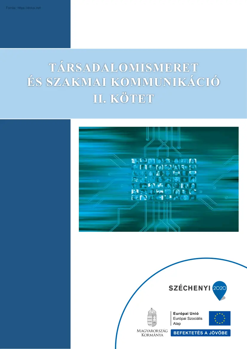 Bezerédi Imre - Társdalomismeret és szakmai kommunikáció, II. kötet