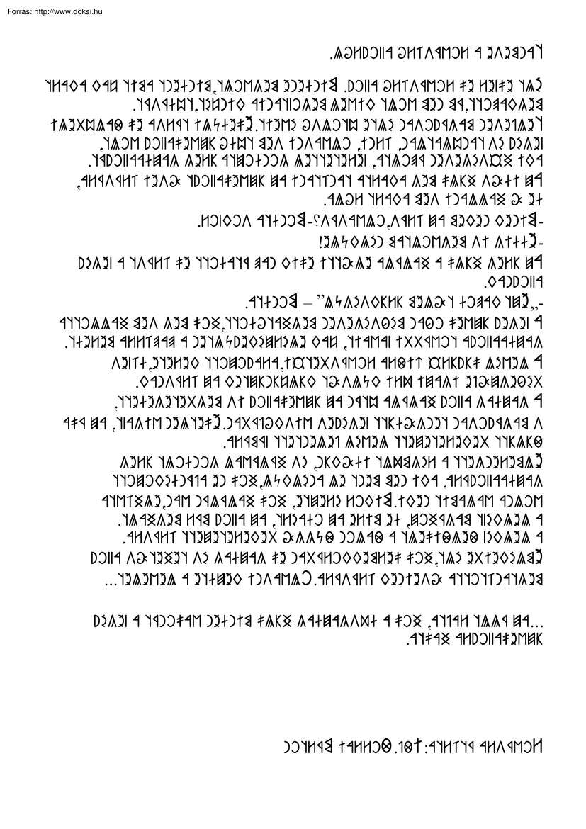 Tanmese a rovásíró asszonyról