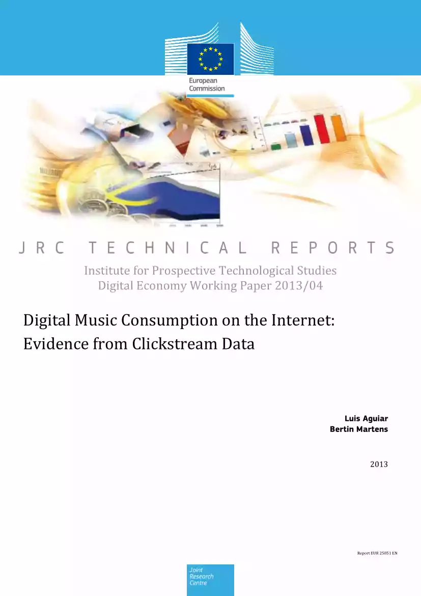 Aguiar-Martens - Digital Music Consumption on the Internet, Evidence from Clickstream Data