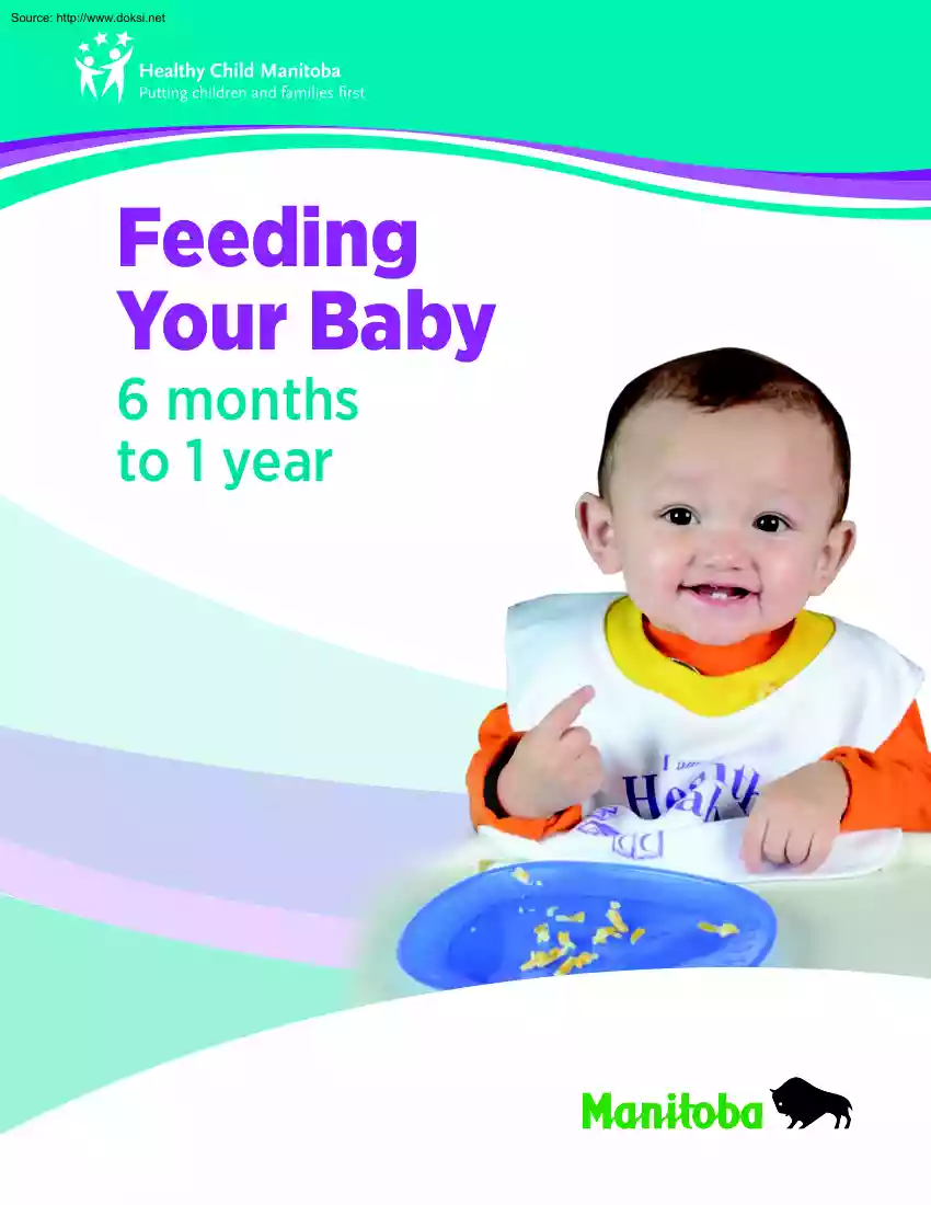 Feeding Your Baby, 6 Months to 1 Year