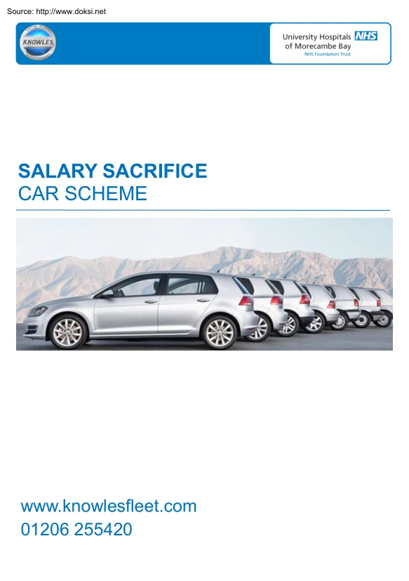 Salary Sacrafice, Car Scheme
